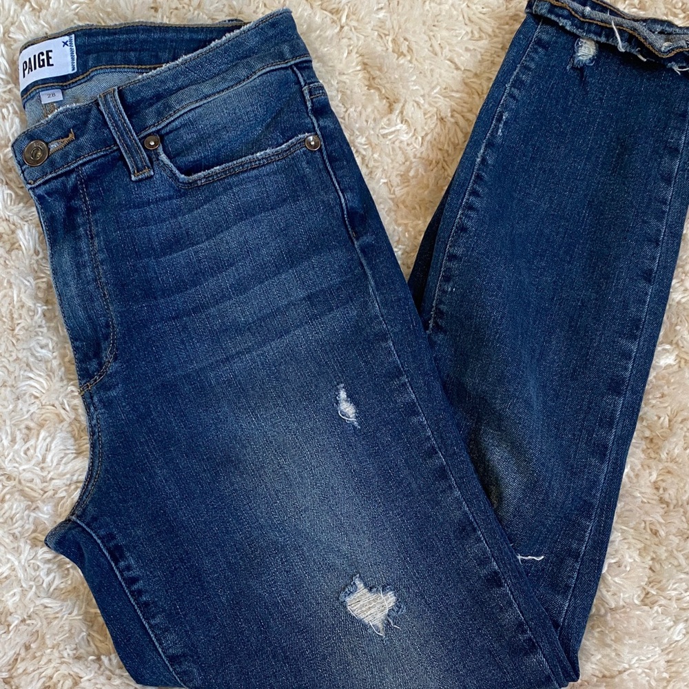 PAIGE Hoxton Crop Jeans Size 28